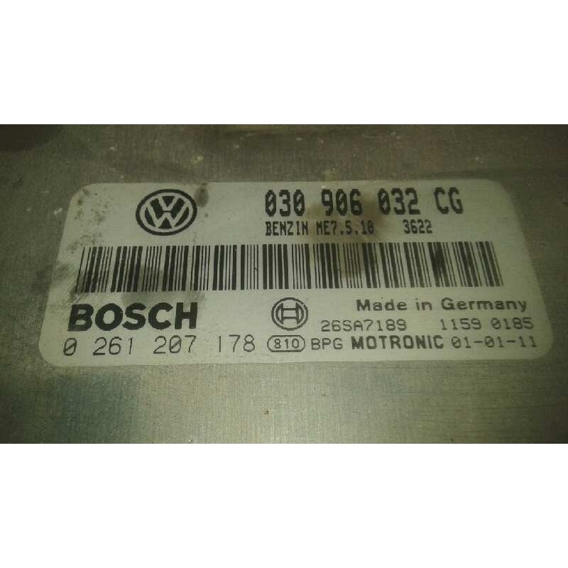 Recambio de centralita motor uce para volkswagen polo berlina (6n2) 1.4 referencia OEM IAM 030906032CG 0261207178 - Blanco 2