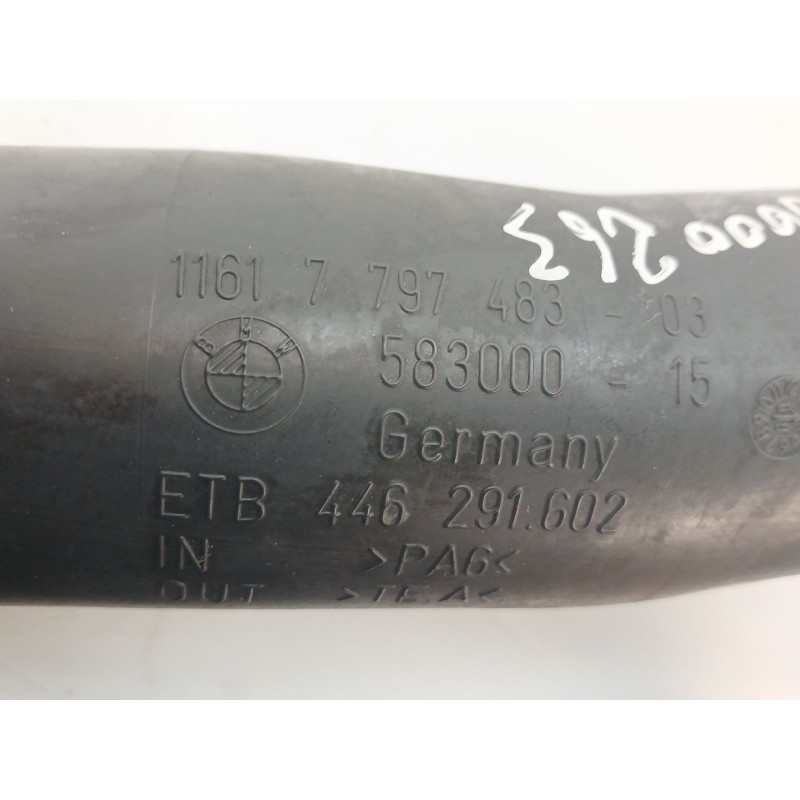 Recambio de tubo para bmw 3 (e90) 320 d referencia OEM IAM 11617797483 58300015 - Negro 2