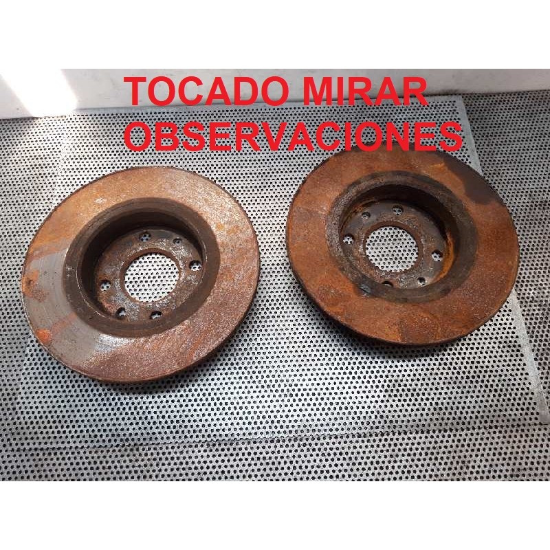 Recambio de disco freno delantero para fiat nuova 500 (150) lounge referencia OEM IAM   