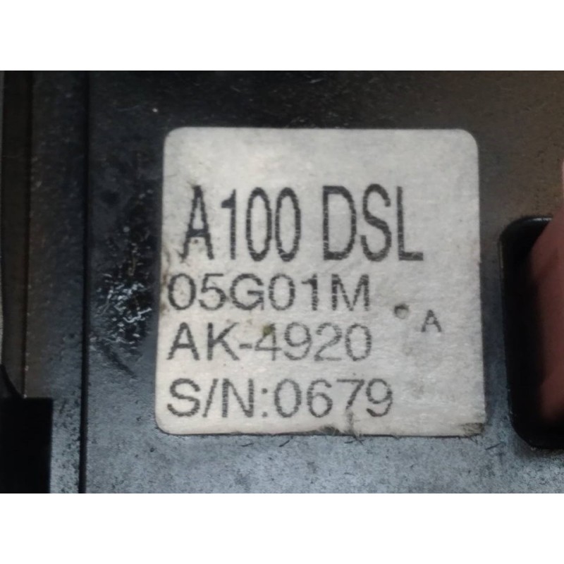 Recambio de caja reles / fusibles para ssangyong rodius xdi limited awd referencia OEM IAM A100DSL 05G01M - Gris 3