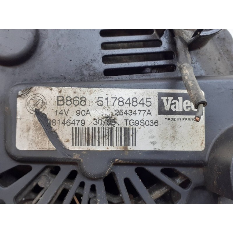 Recambio de alternador para fiat doblo (119) 1.3 16v multijet active com. (55kw) referencia OEM IAM 51784845 5