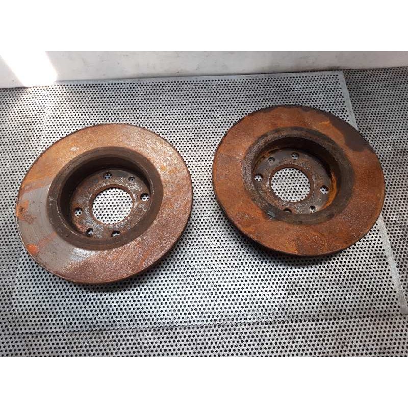 Recambio de disco freno delantero para fiat nuova 500 (150) lounge referencia OEM IAM - Rojo 2
