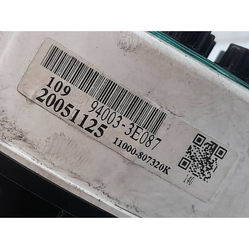 Recambio de cuadro instrumentos para kia sorento 2.5 crdi ex referencia OEM IAM 940033E087 11000807320K 4