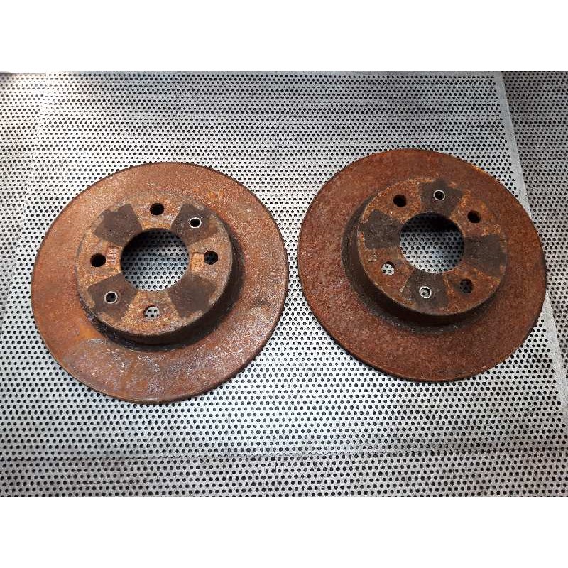 Recambio de disco freno delantero para fiat nuova 500 (150) lounge referencia OEM IAM - Rojo 5