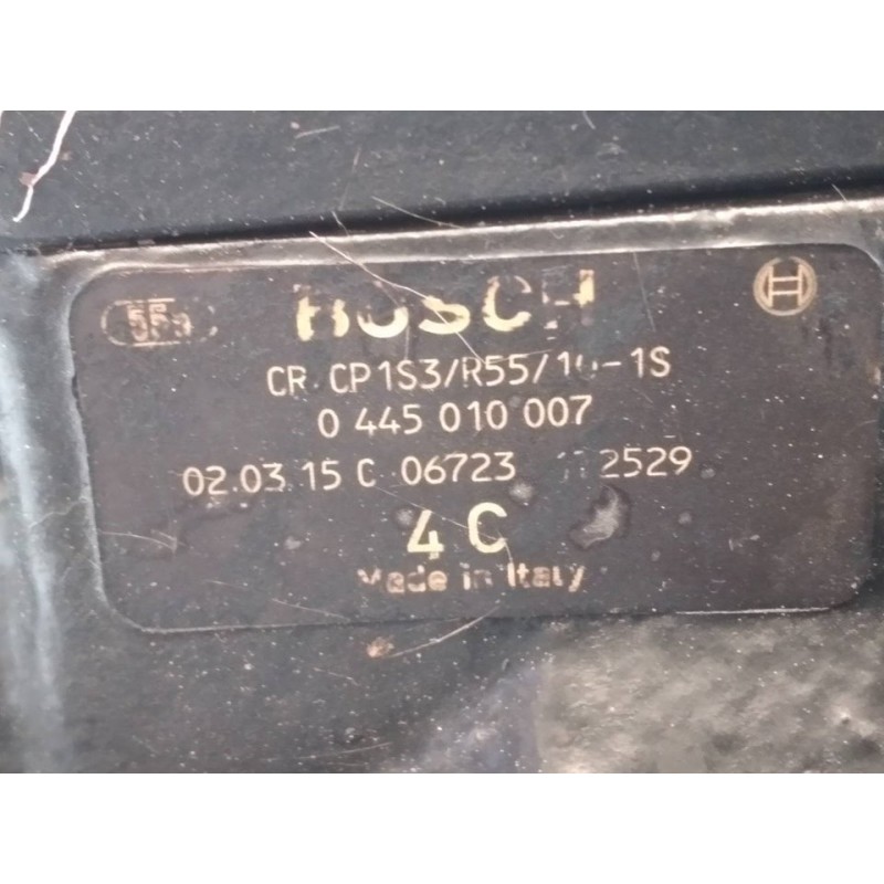 Recambio de bomba inyeccion para fiat stilo (192) 1.9 jtd 115 referencia OEM IAM 0445010007  BOSCH - Azul 2