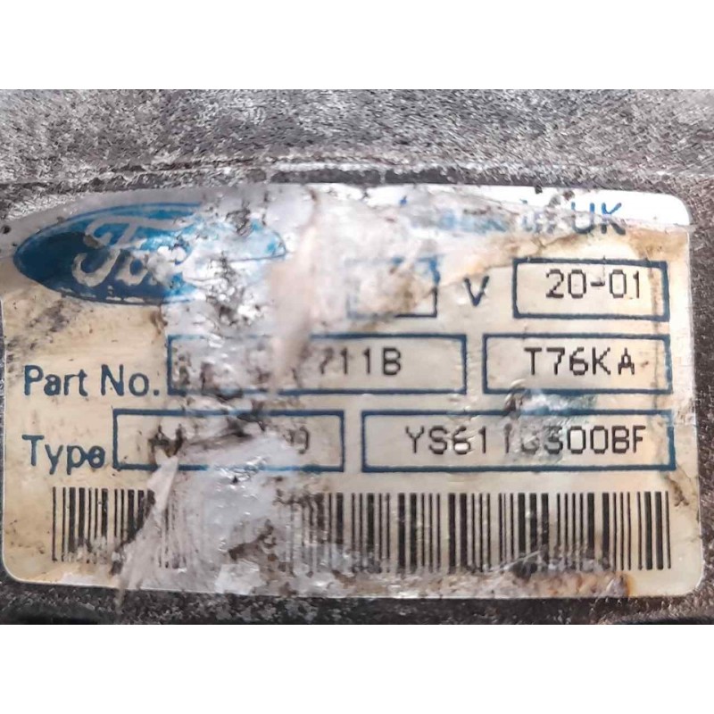 Recambio de alternador para ford fiesta berlina (dx) ambiente referencia OEM IAM YS6110300BF T76KA - Azul 2