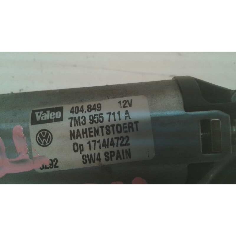 Recambio de motor limpia trasero para seat alhambra (7v9) 1.9 tdi referencia OEM IAM 7M3955711A 404849 4