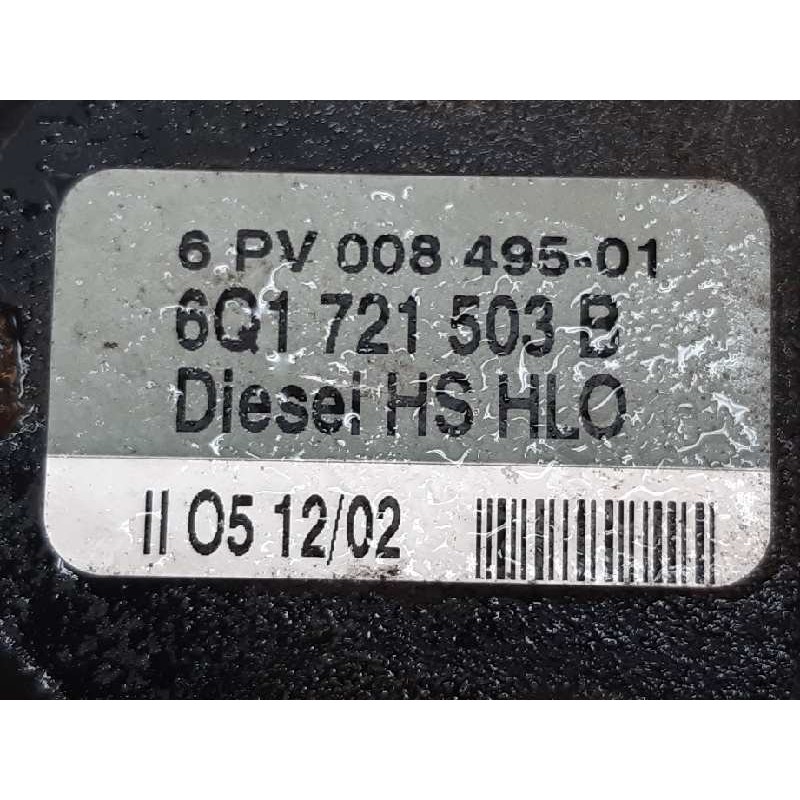 Recambio de potenciometro pedal para seat ibiza (6l1) signo referencia OEM IAM 6Q1721503B HELLA 4