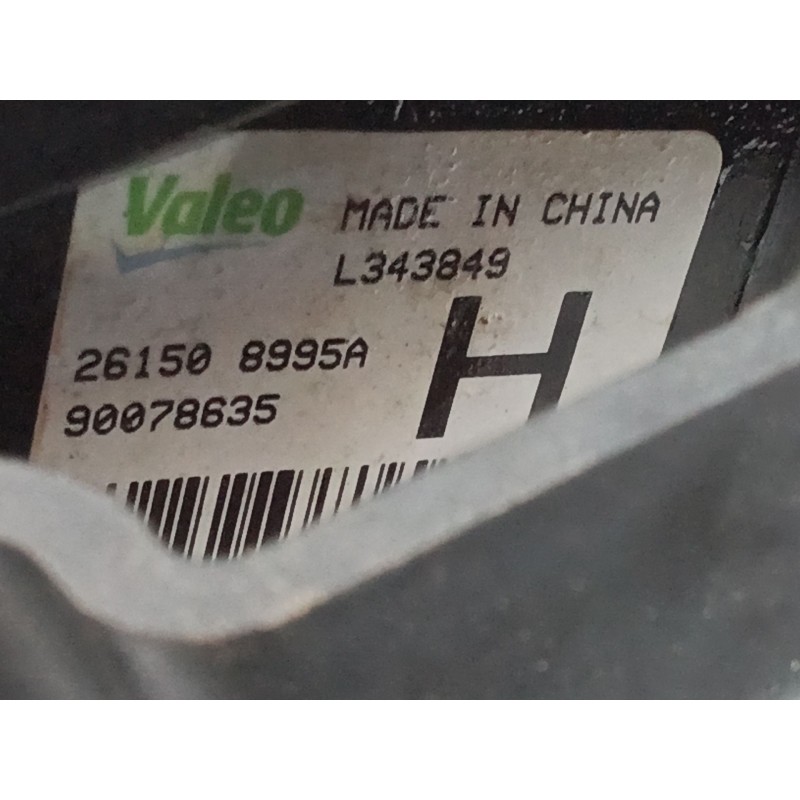Recambio de faro antiniebla derecho para nissan qashqai ii (j11, j11_) 1.3 dig-t referencia OEM IAM 261508995A - Blanco 2