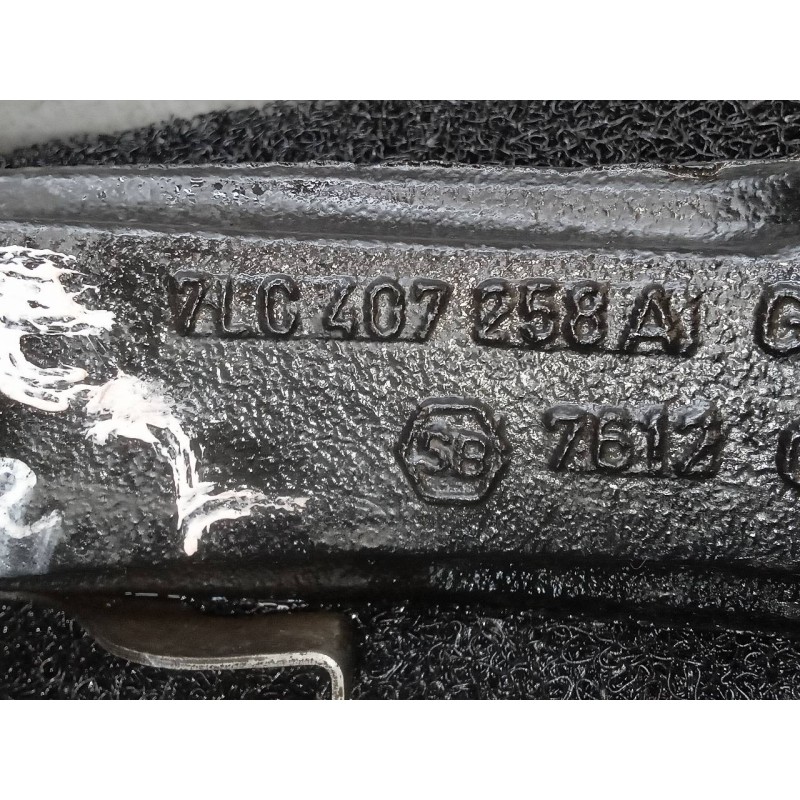 Recambio de mangueta delantera derecha para volkswagen touareg (7la) tdi v10 referencia OEM IAM 7LC407258A - Gris 3