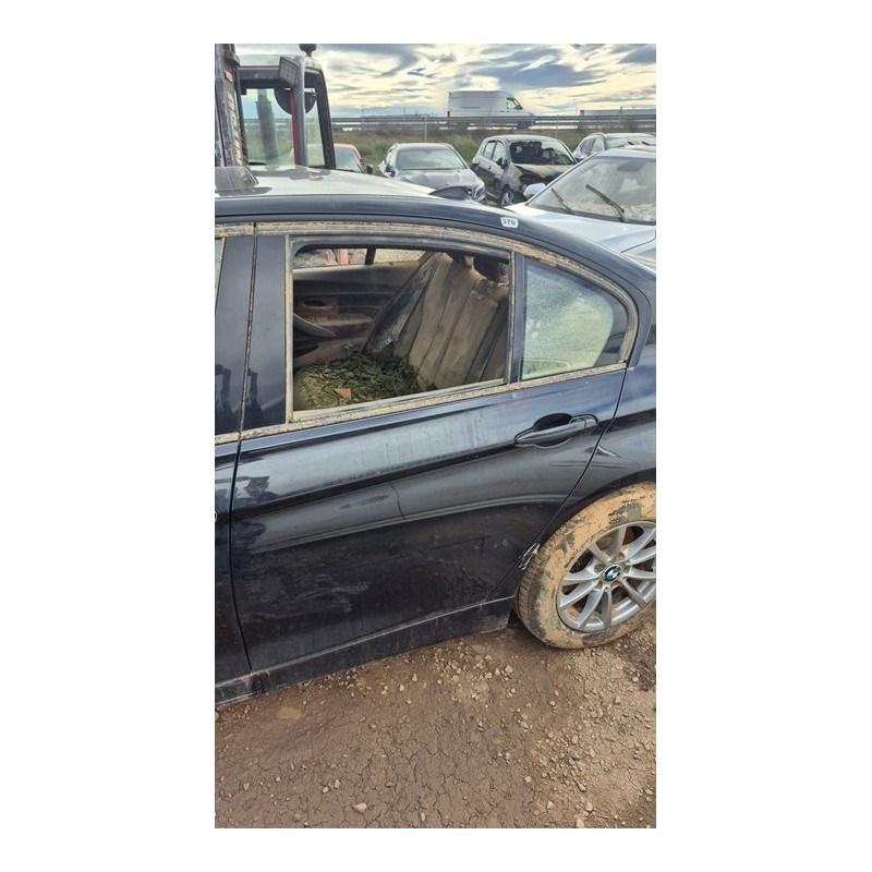Recambio de puerta trasera izquierda para bmw serie 3 lim. (f30) referencia OEM IAM - Negro 2