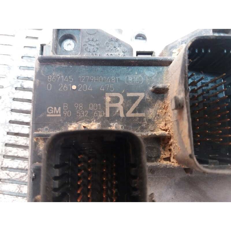 Recambio de centralita motor uce para opel corsa b 1.2 16v cat (x 12 xe / lw4) referencia OEM IAM 0261204475 90532610 - Blanco 3