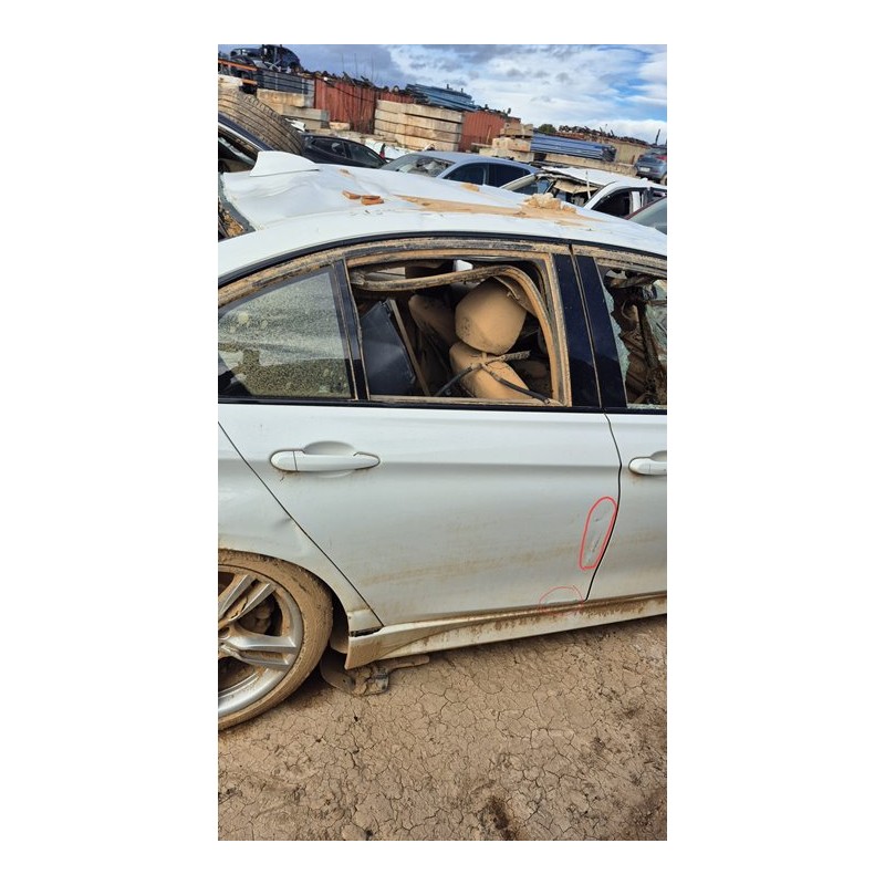 Recambio de puerta trasera derecha para bmw serie 3 lim. (f30) 318d referencia OEM IAM - Blanco 2