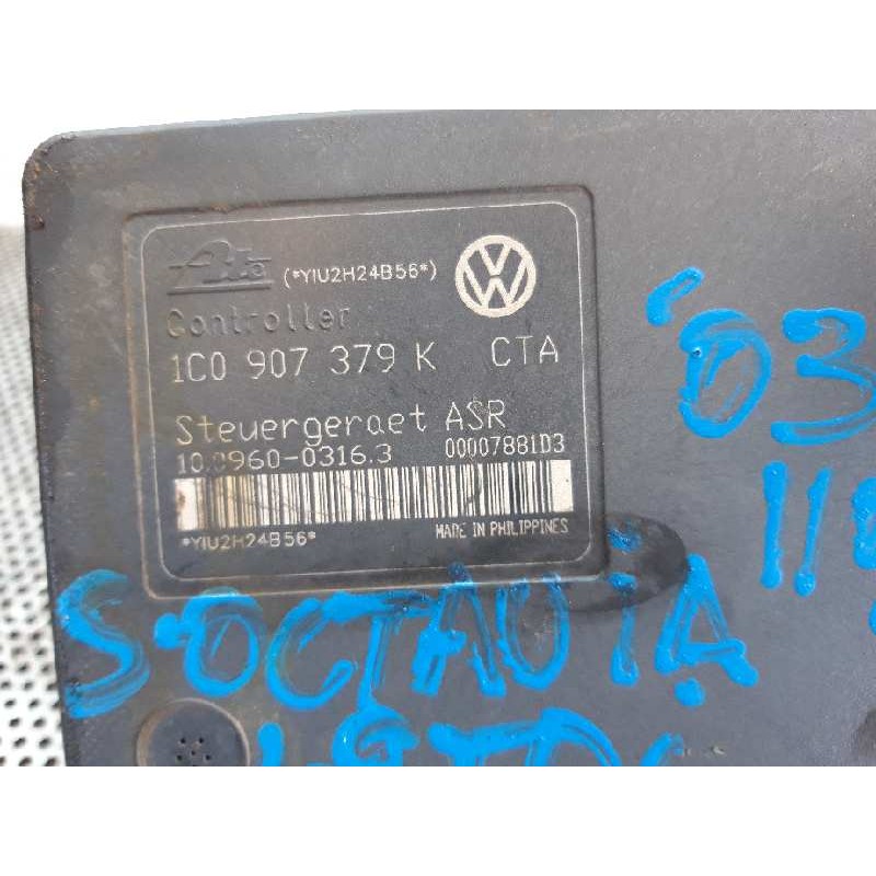 Recambio de abs para skoda octavia berlina (1u2) 1.9 tdi referencia OEM IAM 1CO907379K 1J0614417D ATE 2