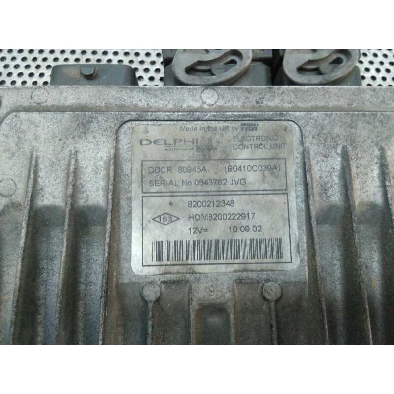 Recambio de centralita motor uce para renault clio ii fase ii (b/cb0) authentique referencia OEM IAM 8200212348 - Blanco 2