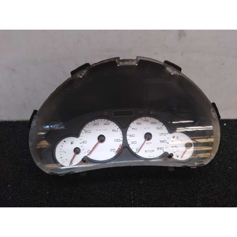 Recambio de cuadro instrumentos para peugeot 206 berlina x-line refri referencia OEM IAM 9648836680  JAEGER