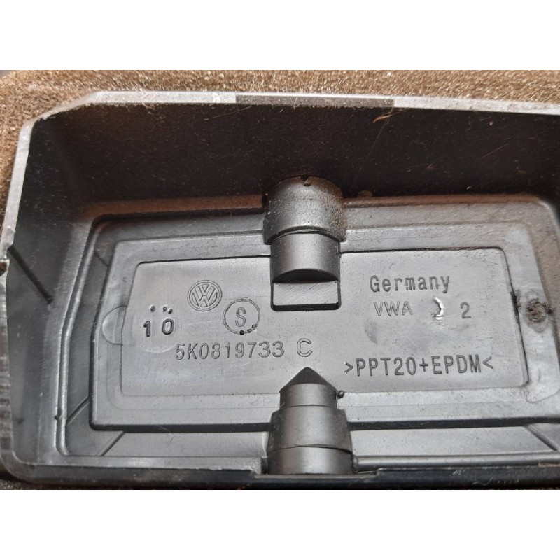 Recambio de rejilla aireadora para volkswagen golf vi (5k1) advance referencia OEM IAM 5K0815736 5K0819728 - Negro 2