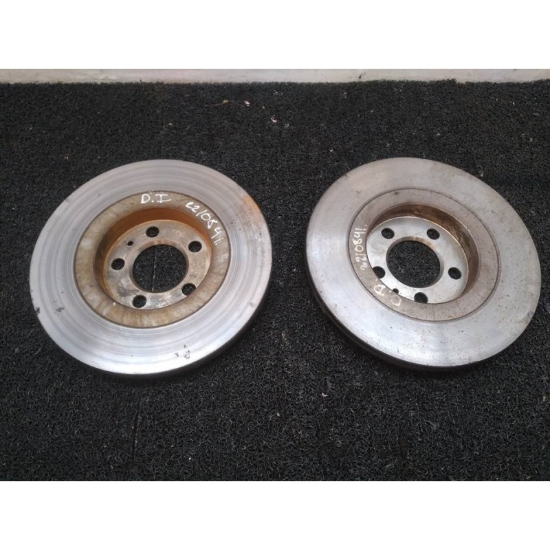 Recambio de disco freno delantero para skoda octavia berlina (1u2) tour referencia OEM IAM - Blanco 2