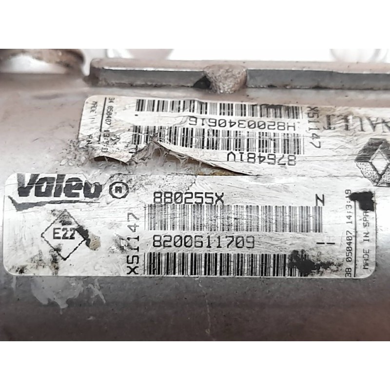 Recambio de enfriador egr para opel vivaro furgón/combi (07.2006 =>) combi 2.9t l1h1 referencia OEM IAM 8200611709 875481V VALEO - Blanco 2