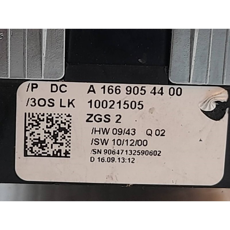 Recambio de mando elevalunas delantero izquierdo para mercedes-benz clase cla (w117) cla 220 cdi (117.303) referencia OEM IAM A1 2