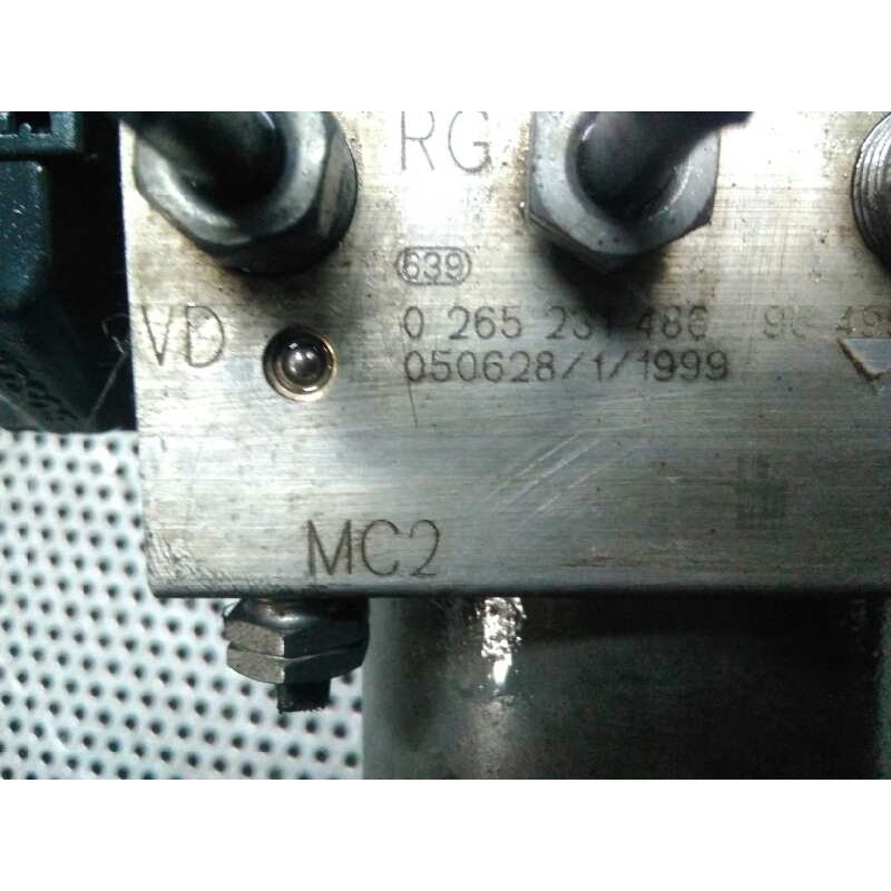 Recambio de abs para citroën c4 berlina 1.4 16v referencia OEM IAM 0265231486 9649988280 9659457180 3