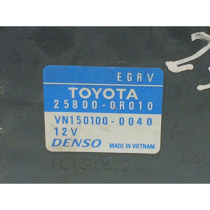 Recambio de valvula egr para toyota verso (_r2_) 2.0 d-4d (aur20_) referencia OEM IAM 258000R010 - Negro 2