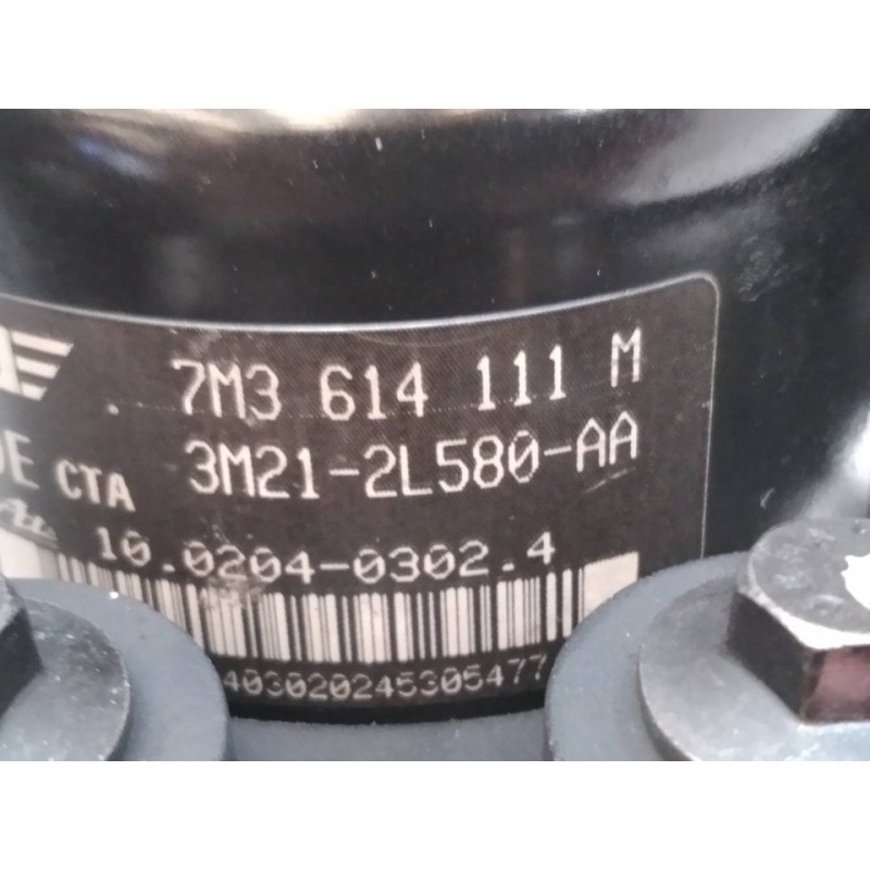 Recambio de abs para volkswagen sharan (7m6/7m9) comfortline referencia OEM IAM 7M3614111M 3M212L580AA - Gris 2