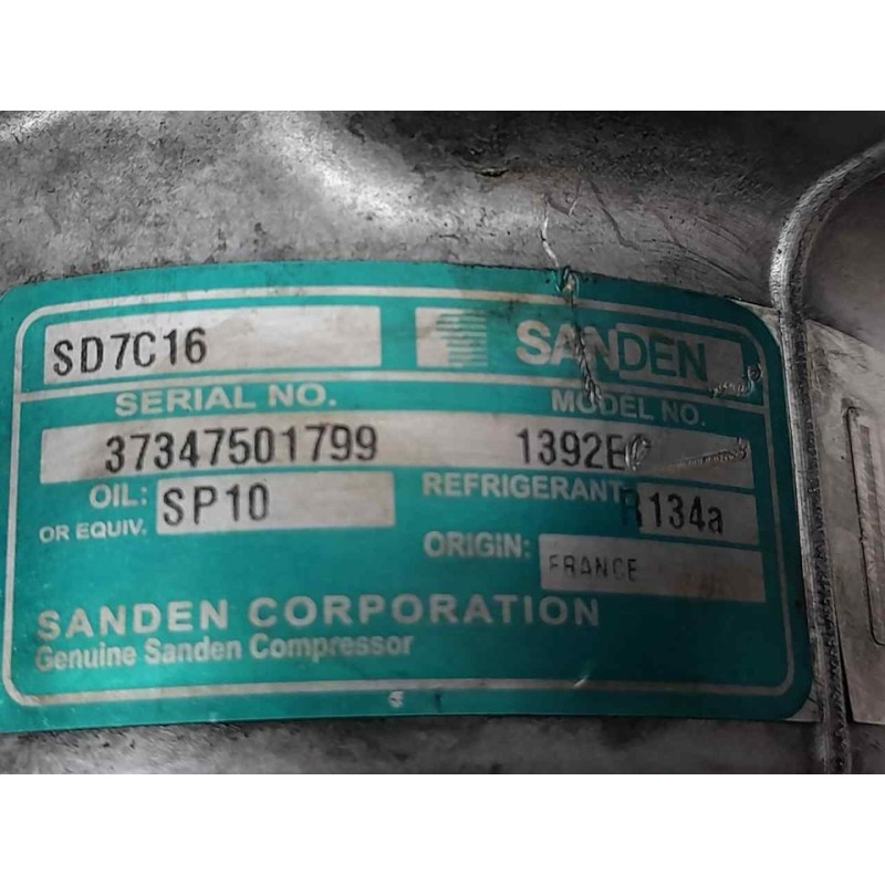 Recambio de compresor aire acondicionado para peugeot 407 st confort referencia OEM IAM 1392E 6