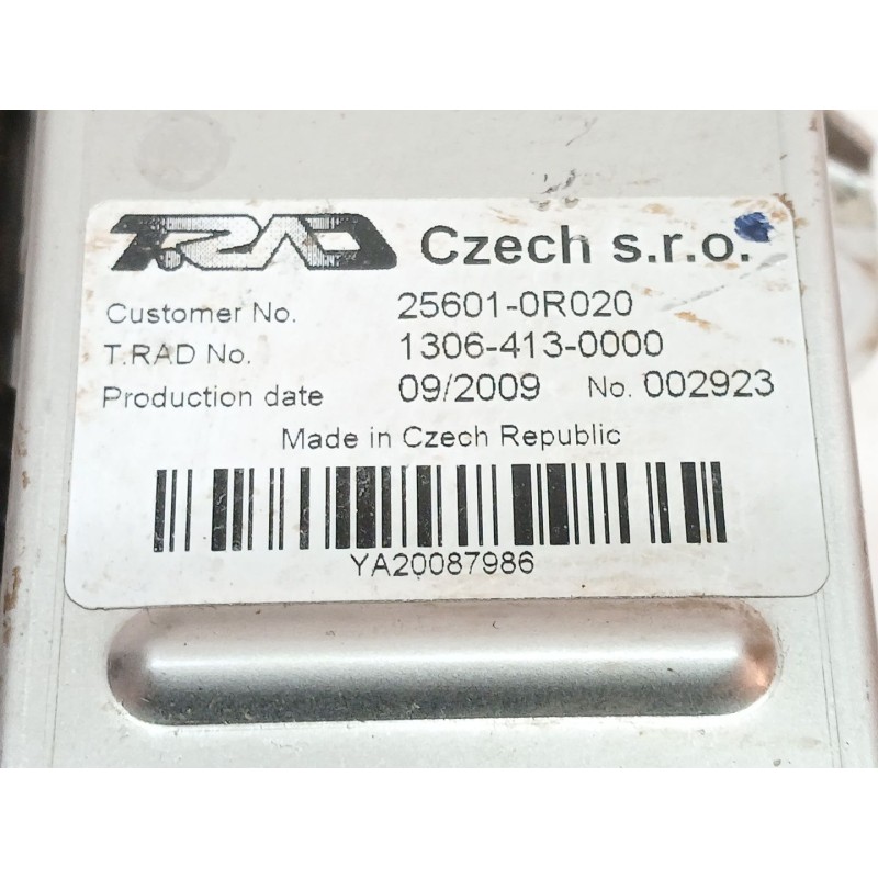 Recambio de enfriador egr para toyota verso (_r2_) 2.0 d-4d (aur20_) referencia OEM IAM 256010R020 - Negro 2