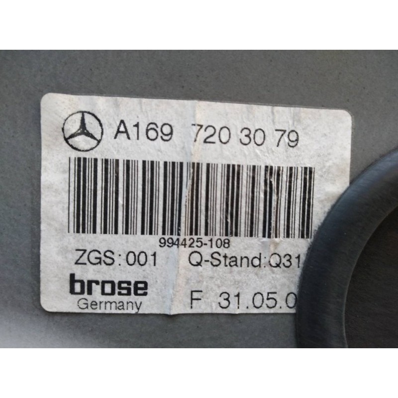 Recambio de elevalunas delantero izquierdo para mercedes-benz clase b (w245) 200 cdi (245.208) referencia OEM IAM A1697203079 2