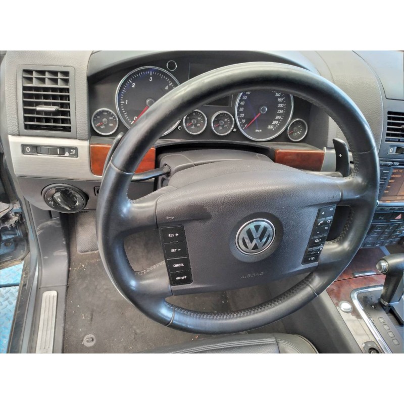 Recambio de volante para volkswagen touareg (7la) tdi v10 referencia OEM IAM - Gris 4