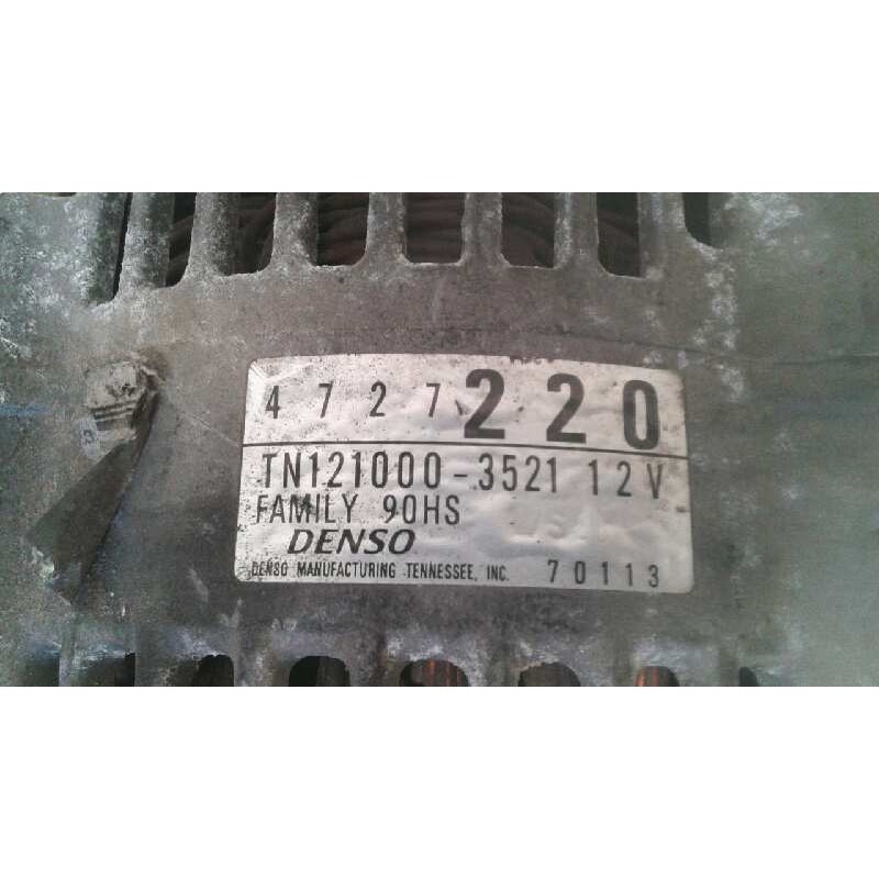 Recambio de alternador para chrysler voyager (gs) 2.4 cat referencia OEM IAM TN1210003521 4727220 DENSO - Azul 2