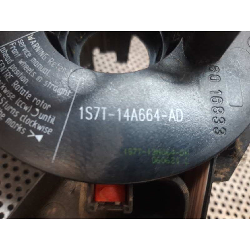 Recambio de anillo airbag para ford mondeo berlina (ge) titanium (d) referencia OEM IAM 1S7T14A664AD - Negro 3