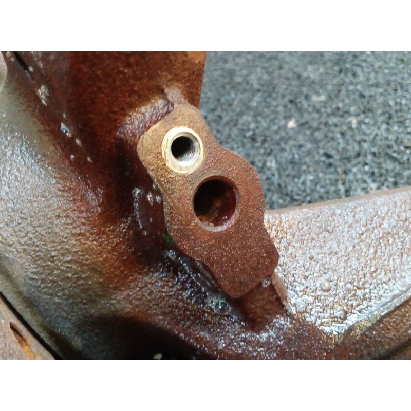Recambio de mangueta delantera derecha para dacia sandero stepway comfort referencia OEM IAM - Blanco 2