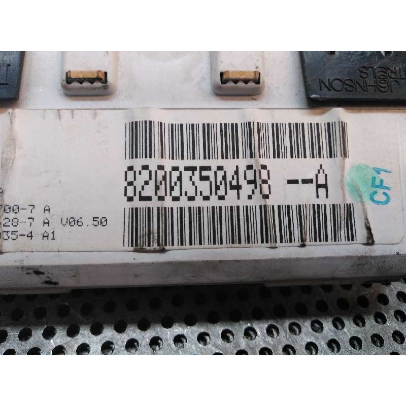 Recambio de pantalla multifuncion para renault megane ii berlina 5p dynamique referencia OEM IAM 8200350498A - Negro 3