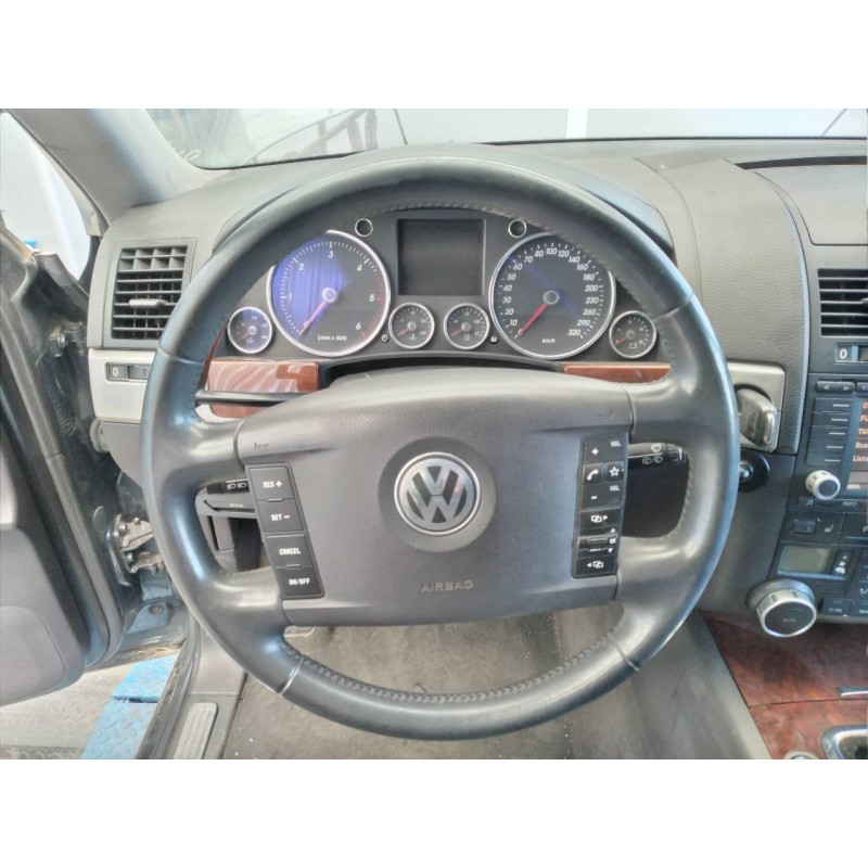 Recambio de volante para volkswagen touareg (7la) tdi v10 referencia OEM IAM - Gris 7
