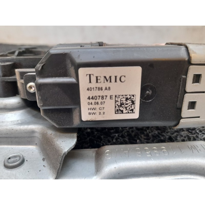 Recambio de elevalunas delantero izquierdo para peugeot 207 urban referencia OEM IAM 440787E 9681181280 - Rojo 2