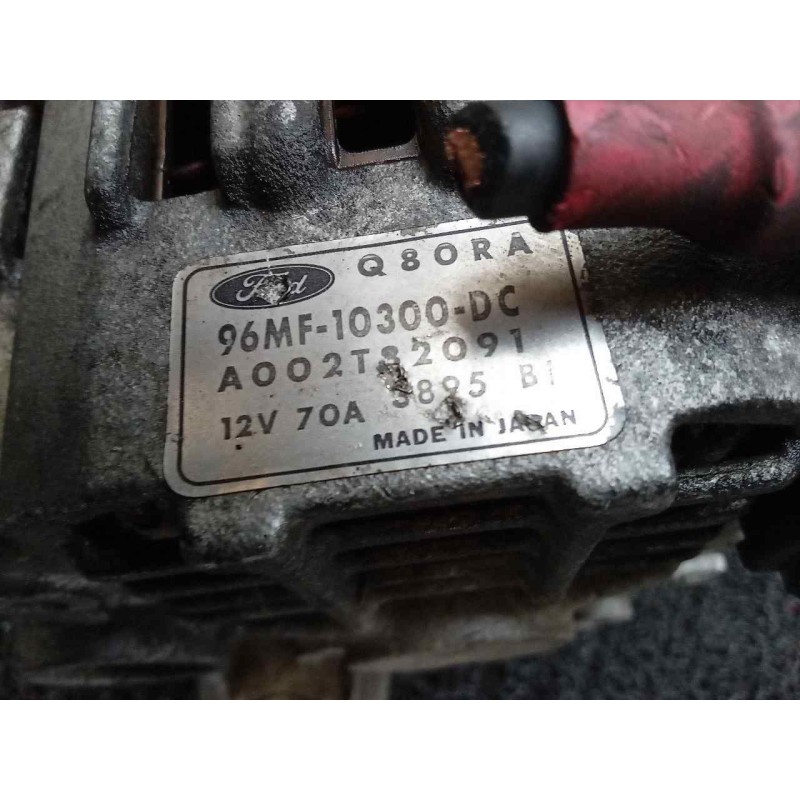 Recambio de alternador para ford fiesta berlina 1.25 16v cat referencia OEM IAM 96MF10300DC  A002TA2091 6