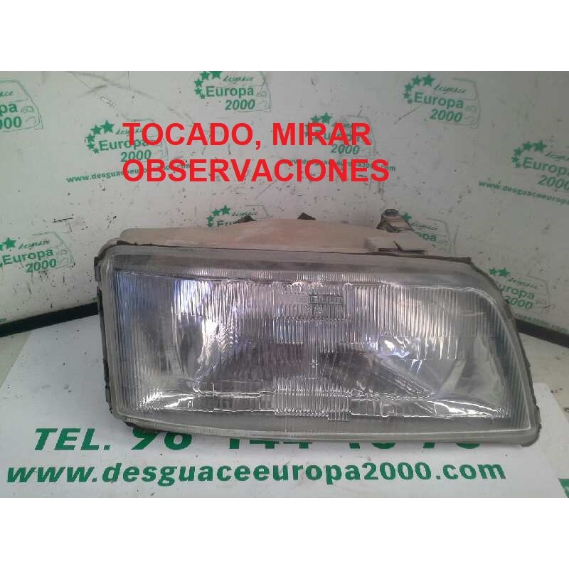 Recambio de faro derecho para fiat ducato caja cerrada (desde 03.94) 1.9 turbodiesel referencia OEM IAM   