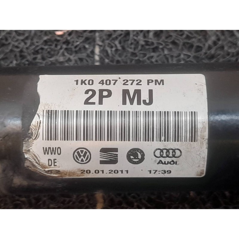 Recambio de transmision delantera derecha para seat altea xl (5p5) emoción referencia OEM IAM 1K0407272PM - Blanco 4