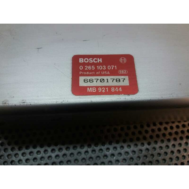 Recambio de centralita motor uce para mitsubishi eclipse (d20) 2.0 16v cat referencia OEM IAM 66701787 129185 0265103071 3