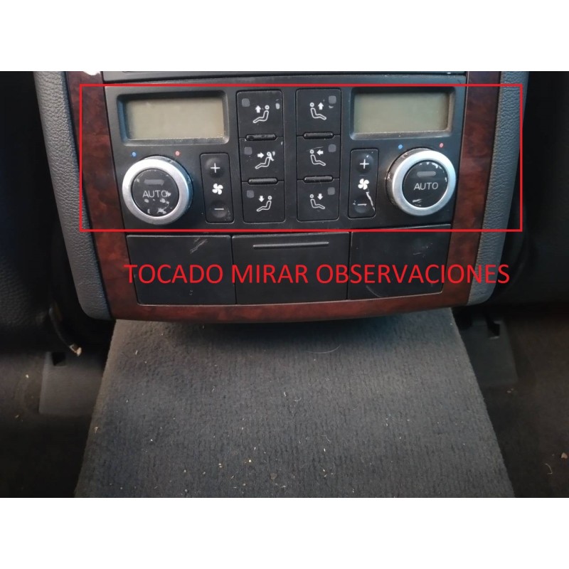 Recambio de mando climatizador para volkswagen touareg (7la) tdi v10 referencia OEM IAM   