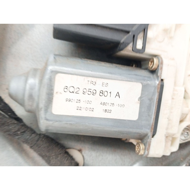 Recambio de elevalunas delantero derecho para seat cordoba berlina (6l2) 1.4 16v referencia OEM IAM 6Q2959801 - Gris 2