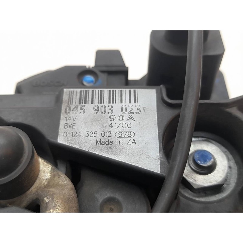 Recambio de alternador para skoda roomster (5j7) style referencia OEM IAM 045903023 0124325012 BOSCH - Negro 2