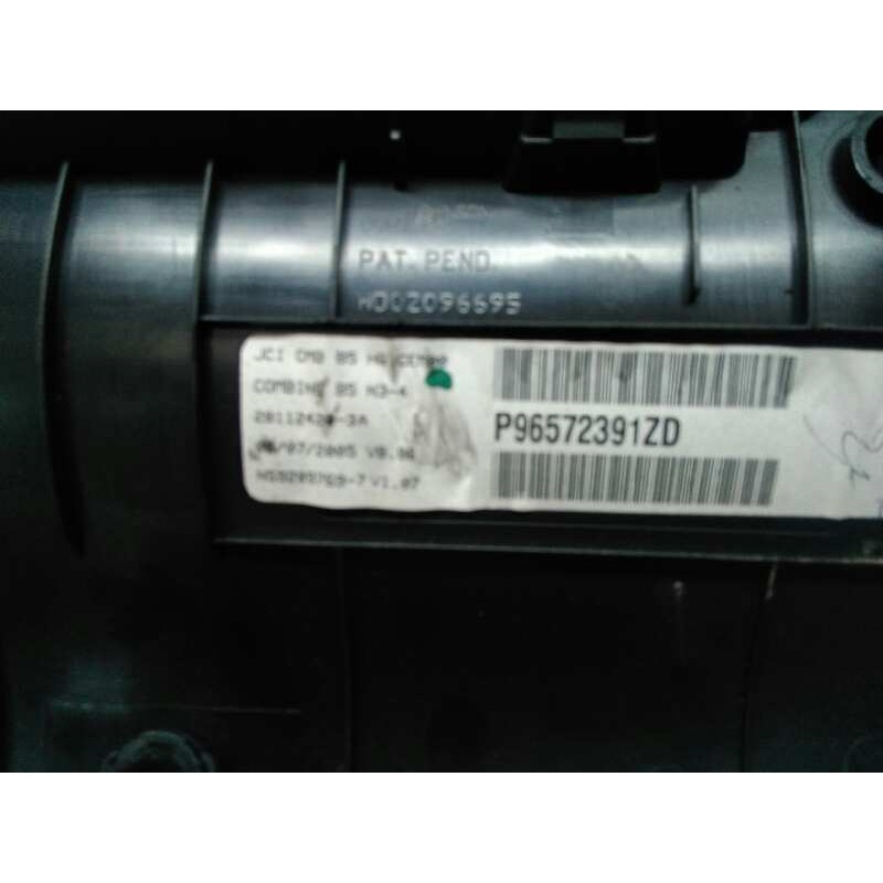 Recambio de cuadro instrumentos para citroën c4 berlina 1.4 16v referencia OEM IAM P96572391ZD 6