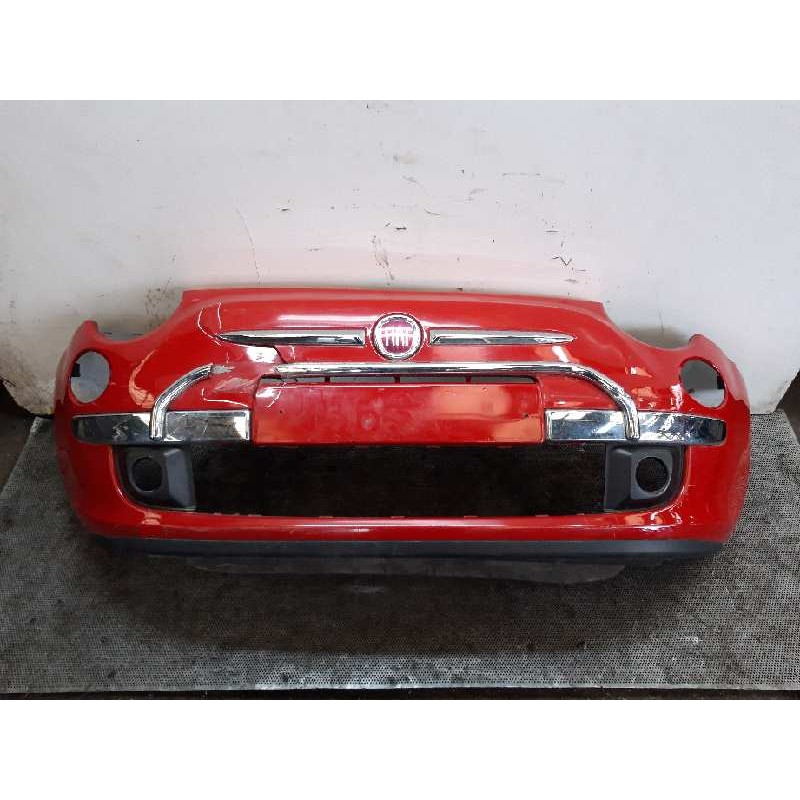 Recambio de paragolpes delantero para fiat nuova 500 (150) lounge referencia OEM IAM - Rojo 4