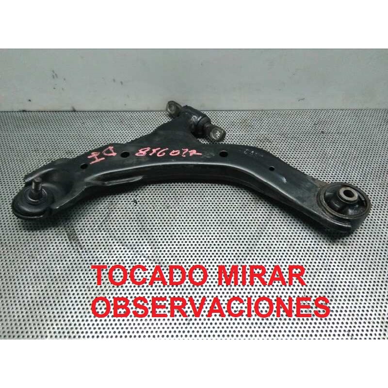 Recambio de brazo suspension inferior delantero izquierdo para kia cerato 2.0 ex crdi berlina (4-ptas.) referencia OEM IAM - Gris