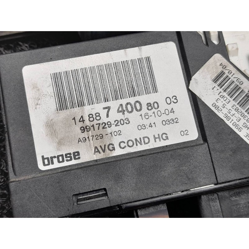 Recambio de elevalunas delantero izquierdo para peugeot 807 sr pack referencia OEM IAM 1488740080 991729203 BROSE - Blanco 2