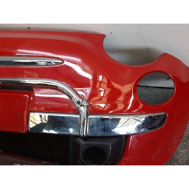 Recambio de paragolpes delantero para fiat nuova 500 (150) lounge referencia OEM IAM - Rojo 6