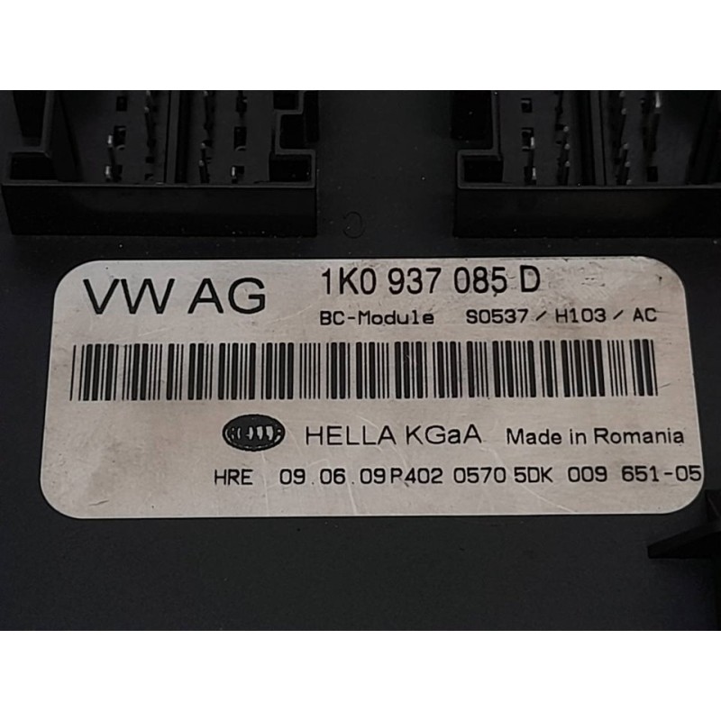 Recambio de caja reles / fusibles para seat altea (5p1) emocion referencia OEM IAM 1K0937085D - Blanco 2